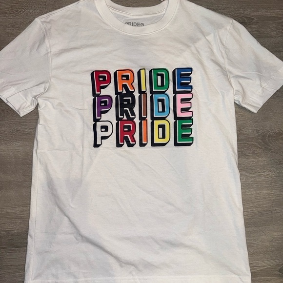 pride Tops - Pride White Short Sleeve Tee